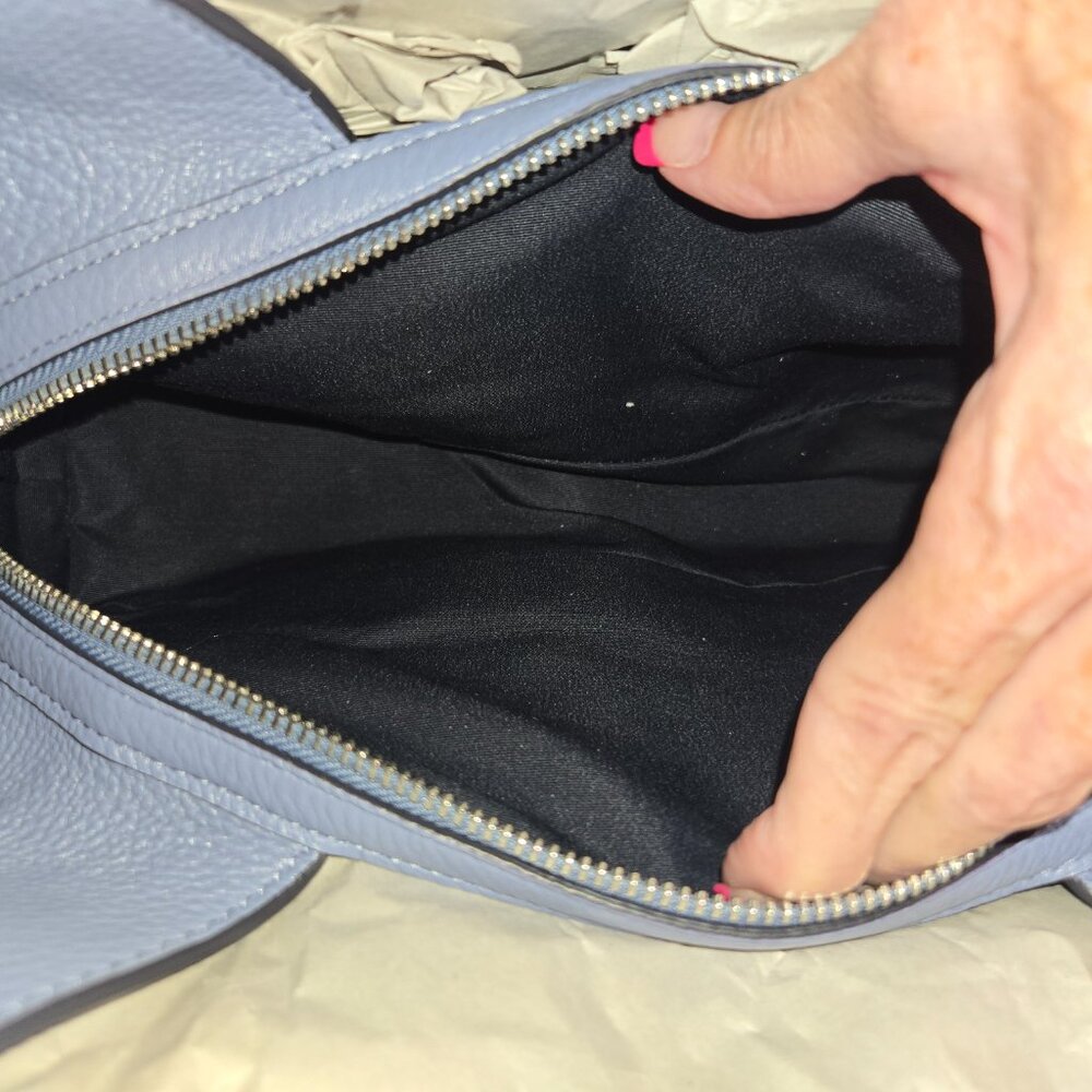 Coach Maya Shoulder Bag in Periwinkle - Picture 8 of 10